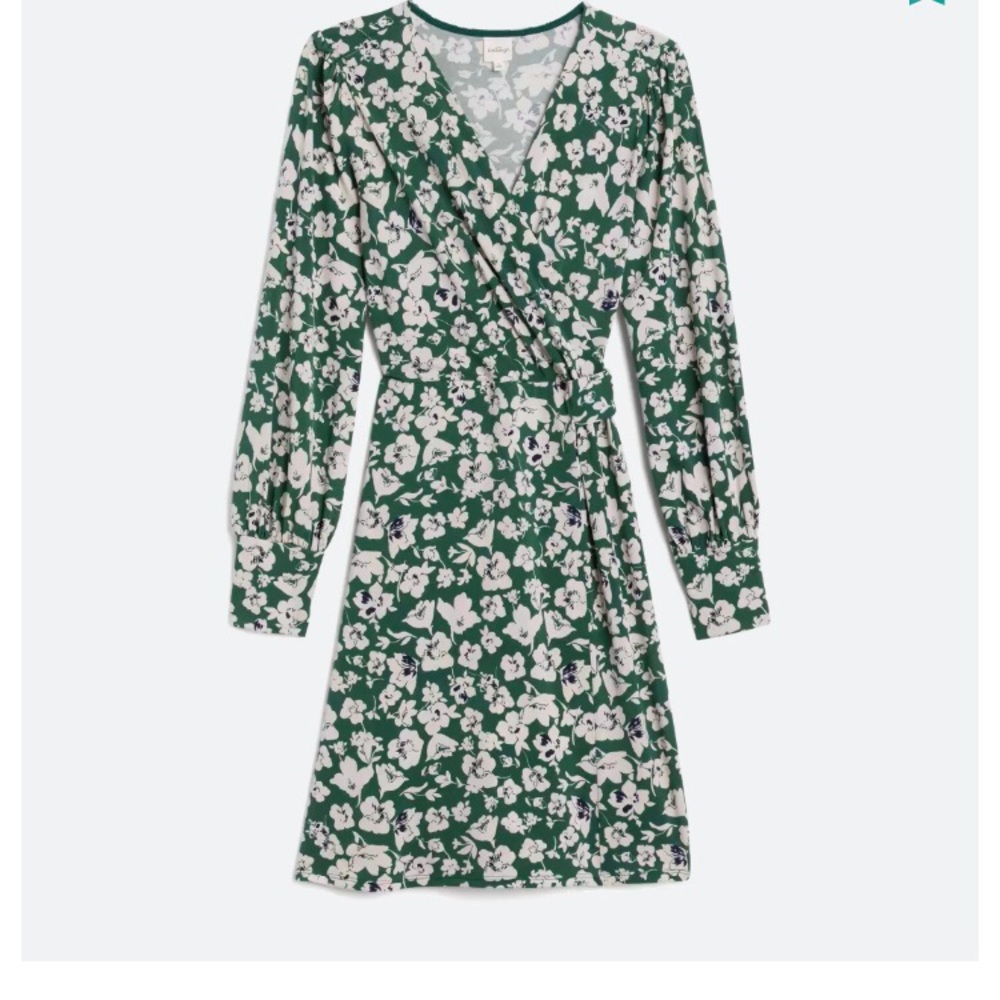 Kayleigh faux wrap dress